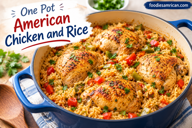 One Pot American Chicken and Rice – Easy, Comforting, and Flavorful Dinner